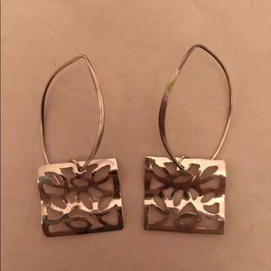 Unique Genuine Sterling Silver Earrings